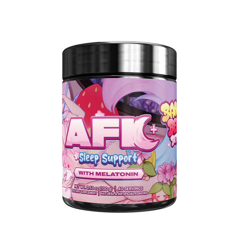 AFK+ (with Melatonin): Bananaberry Bedtime by Silvervale - 40 Servings - Gamer Supps