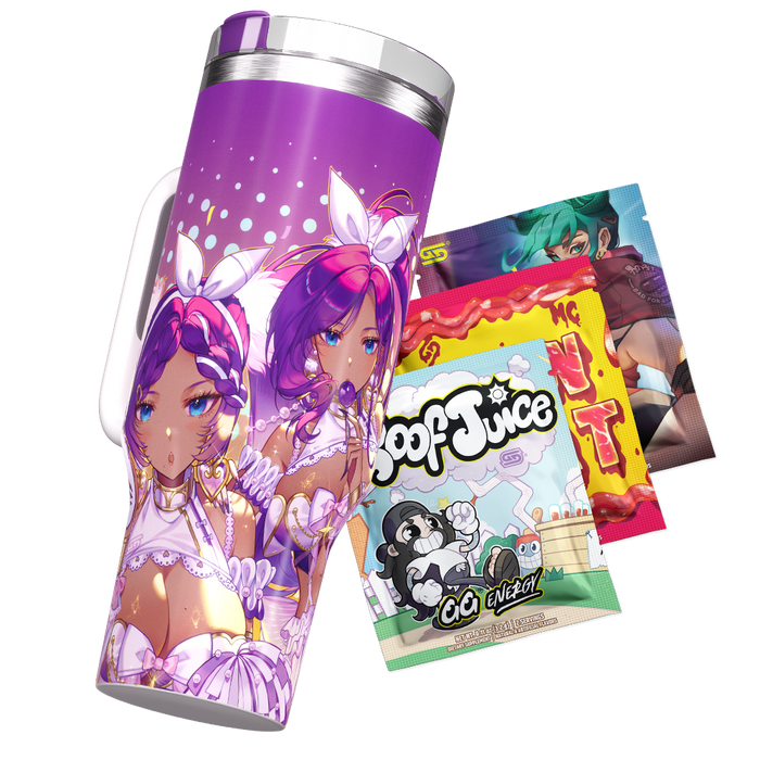 Waifu Cups x ChaChaYourVmom: Metal Tumbler