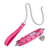 Vei: Snax Spiked Dog Collar + Leash - Gamer Supps