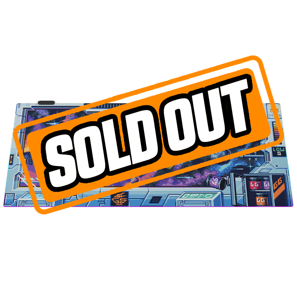 PIXEL CUPS : Astro Lounge RGB Mousepad - Gamer Supps