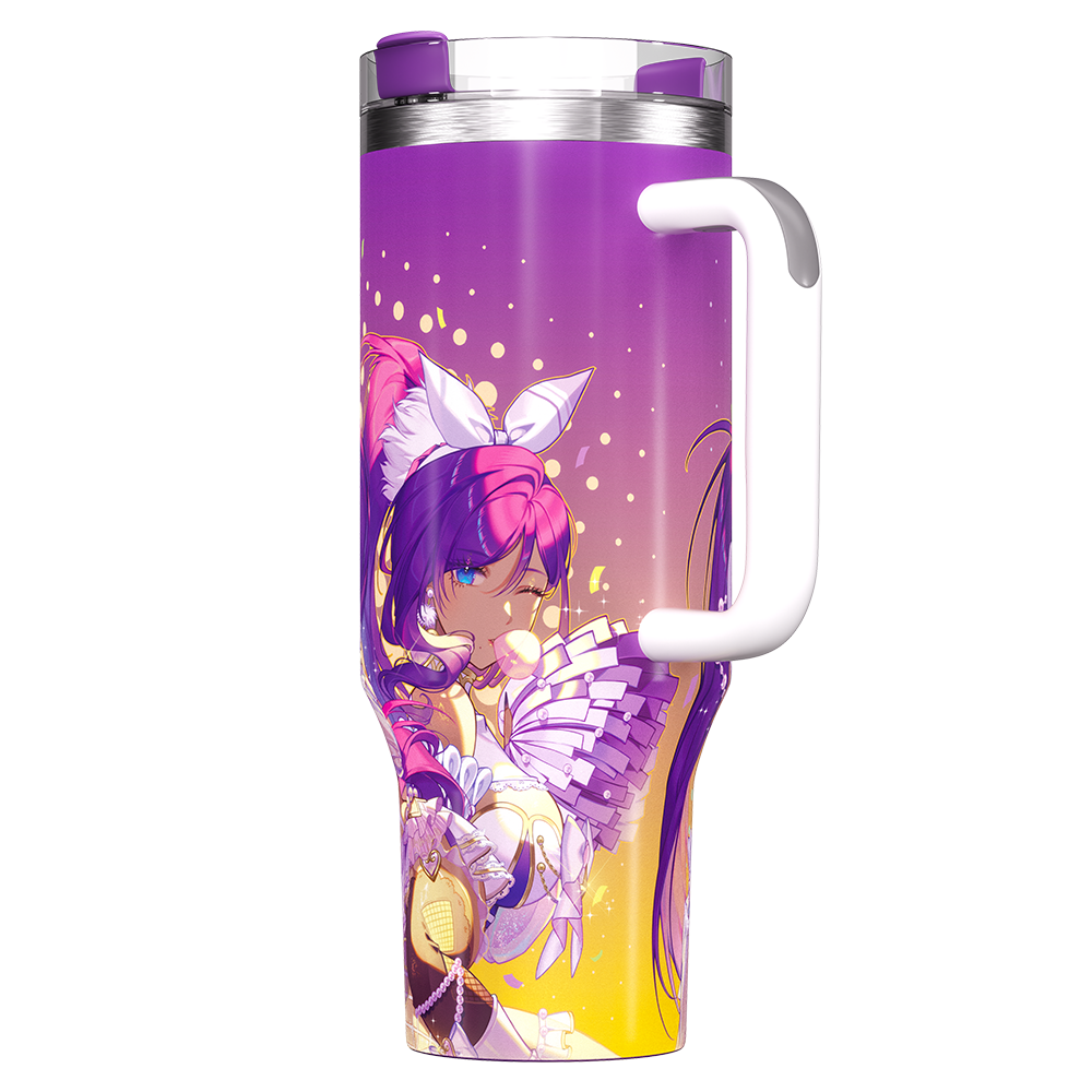 Waifu Cups x ChaChaYourVmom: Metal Tumbler