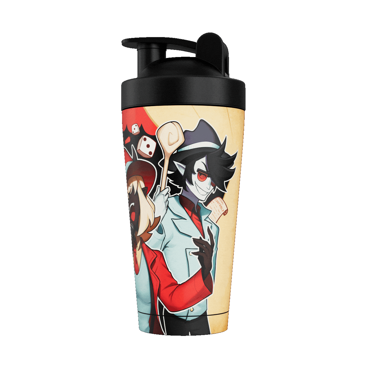 Waifu Cups x DEMONDICE: Metal Shaker - Gamer Supps