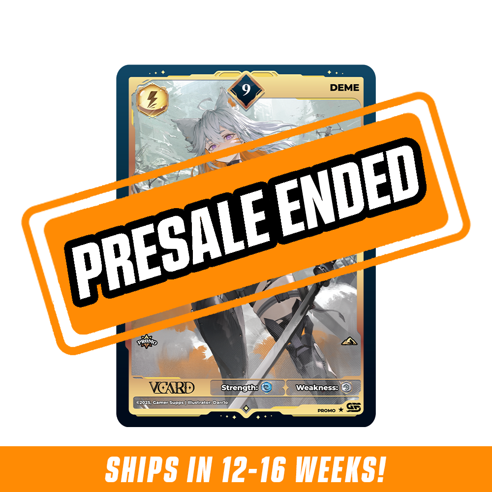 Creator Cups x deme: VCard Promo Card (Info) - Gamer Supps