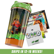 PIXEL CUPS x Emongg: Meowdle Earth