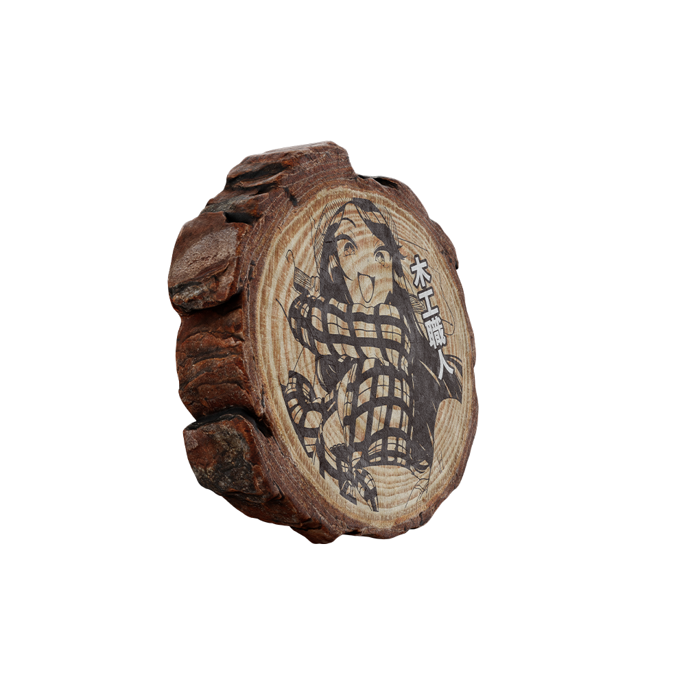 Morning Wood: Double Sided Coaster - Gamer Supps