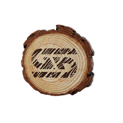 Morning Wood: Double Sided Coaster - Gamer Supps