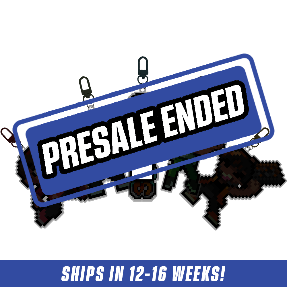 PIXEL CUPS x Clooless: Acrylic Keychain Blind Box - Gamer Supps