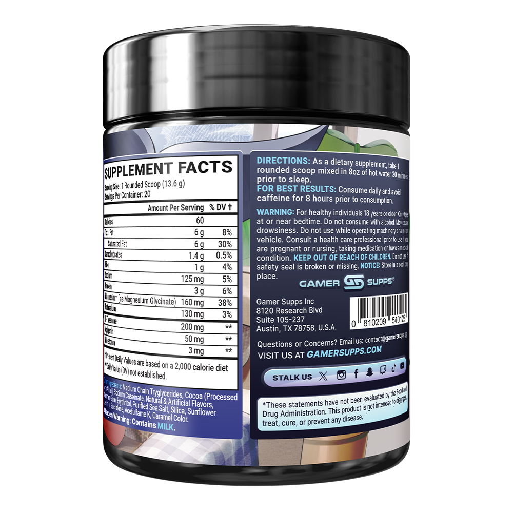 AFK+ (with Melatonin): Lily's Lullaby - 20 Servings (Coming Soon!!!) - Gamer Supps