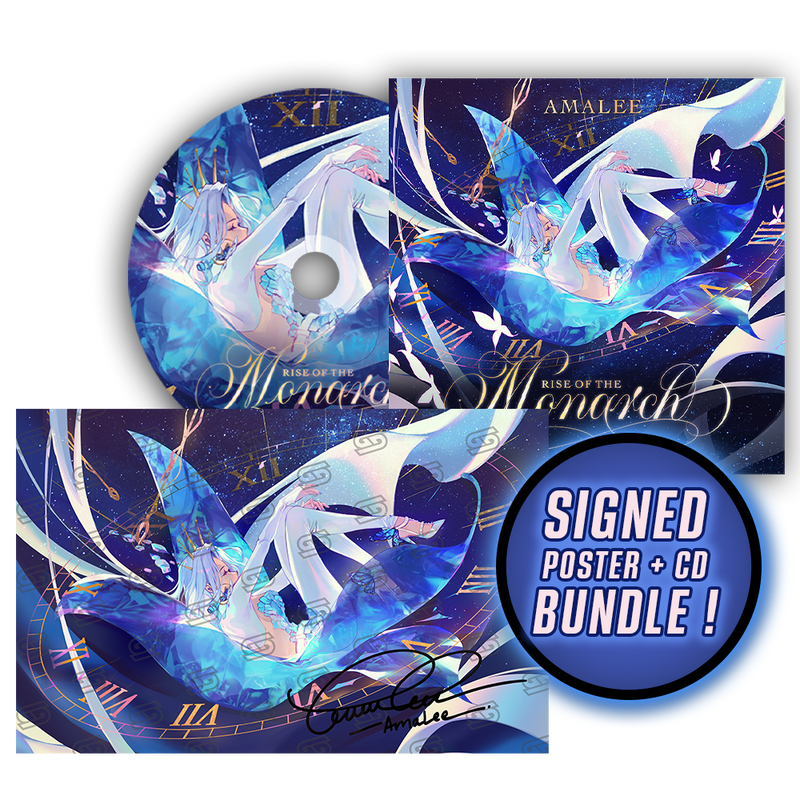 AmaLee: Signed CD + Poster Bundle