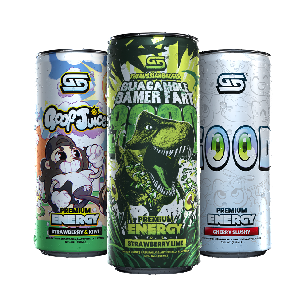 GG® Premium Energy - Single Can Blind Box - Gamer Supps