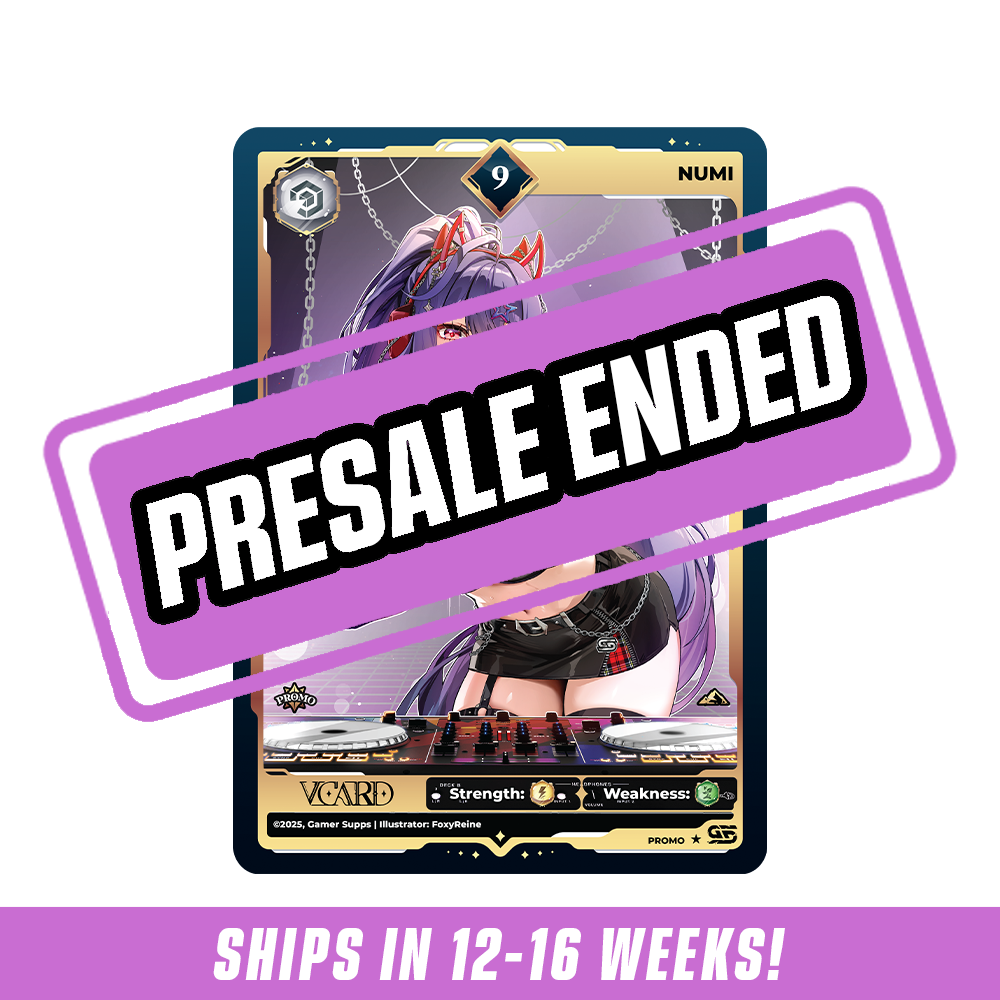Creator Cups x Numi: VCard Promo Card (Info) - Gamer Supps