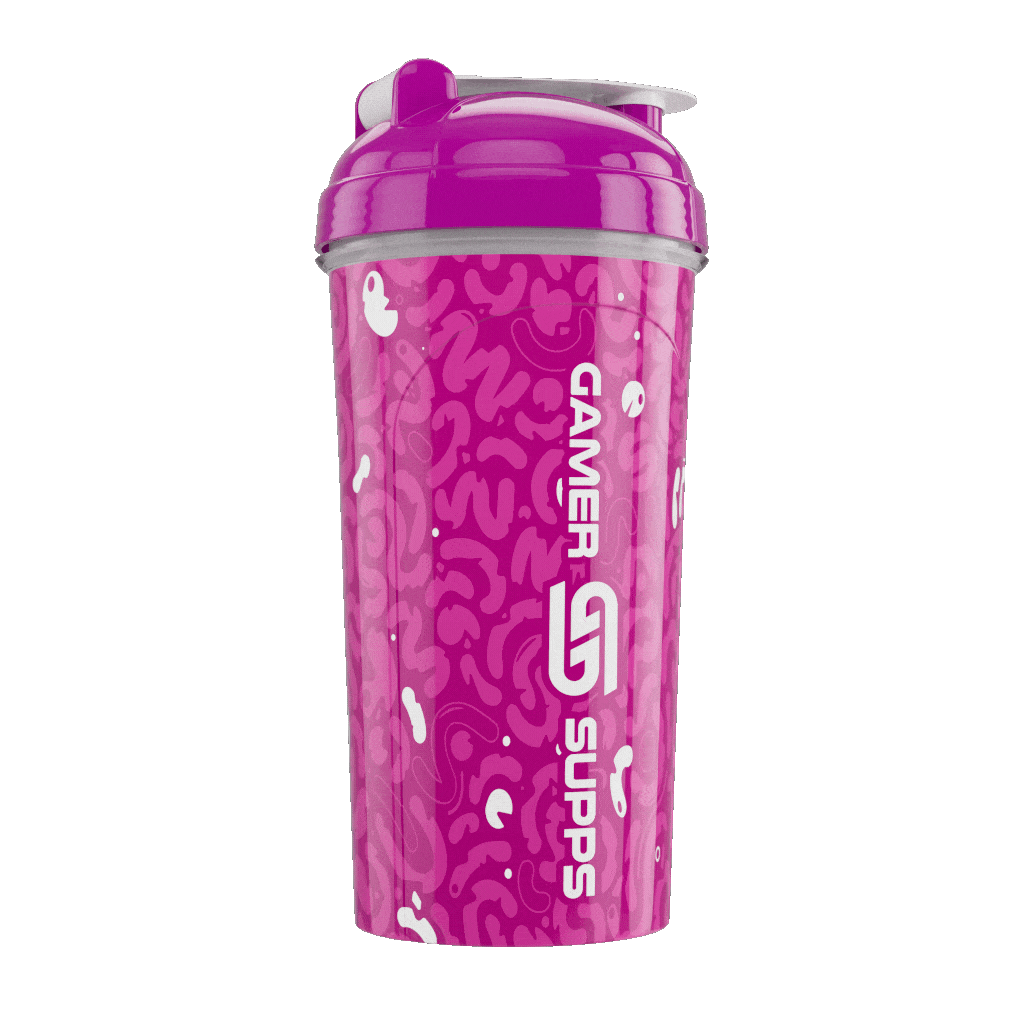 24oz All Over Print Shaker - Purple Amoeba - Gamer Supps