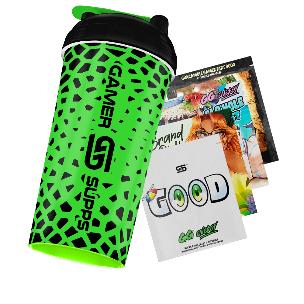 24oz All Over Print Shaker - Crocadilian - Gamer Supps
