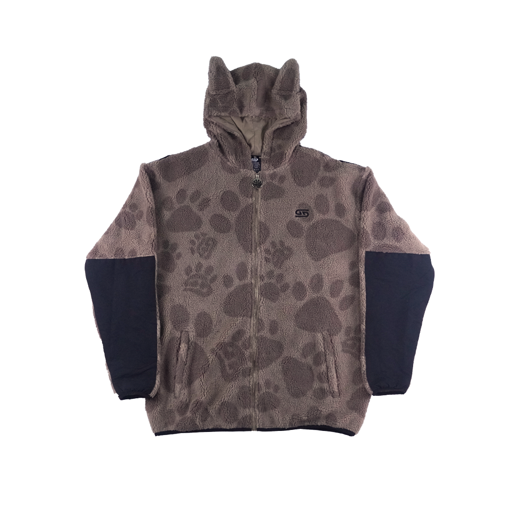 WOOF: Sherpa Full Zip Hoodie - Gamer Supps