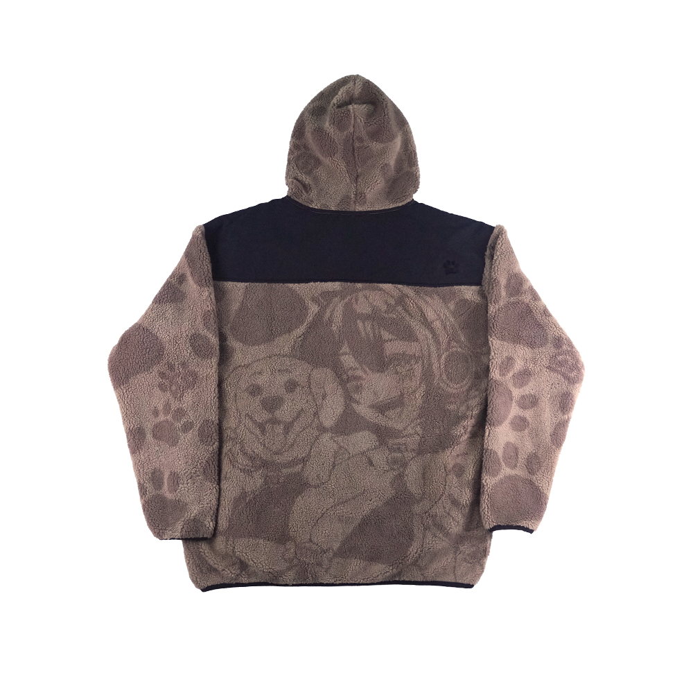 WOOF: Sherpa Full Zip Hoodie - Gamer Supps