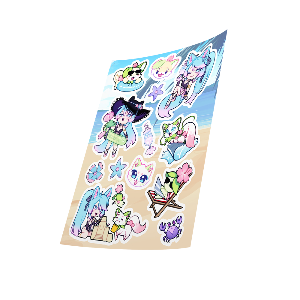 Silvervale Sticker Sheet