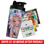 Creator Cups x SquChan: Valentine's Metal Shaker - Gamer Supps