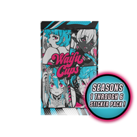 Collectible Waifu Sticker Pack: Seasons 1-6