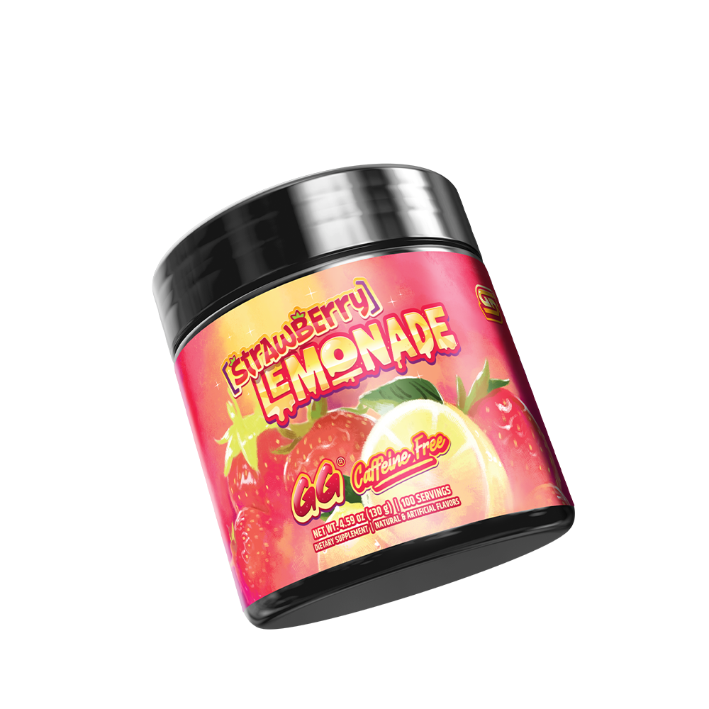 Strawberry Lemonade Caffeine Free - 100 Servings - Gamer Supps