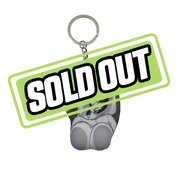 Holy Sheet: BOO-BA Keychain