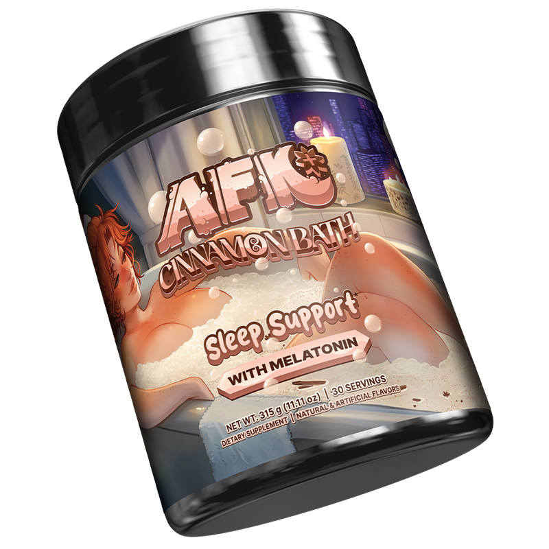 AFK+ (with Melatonin): Cinnamon Bath - 30 Servings - Gamer Supps