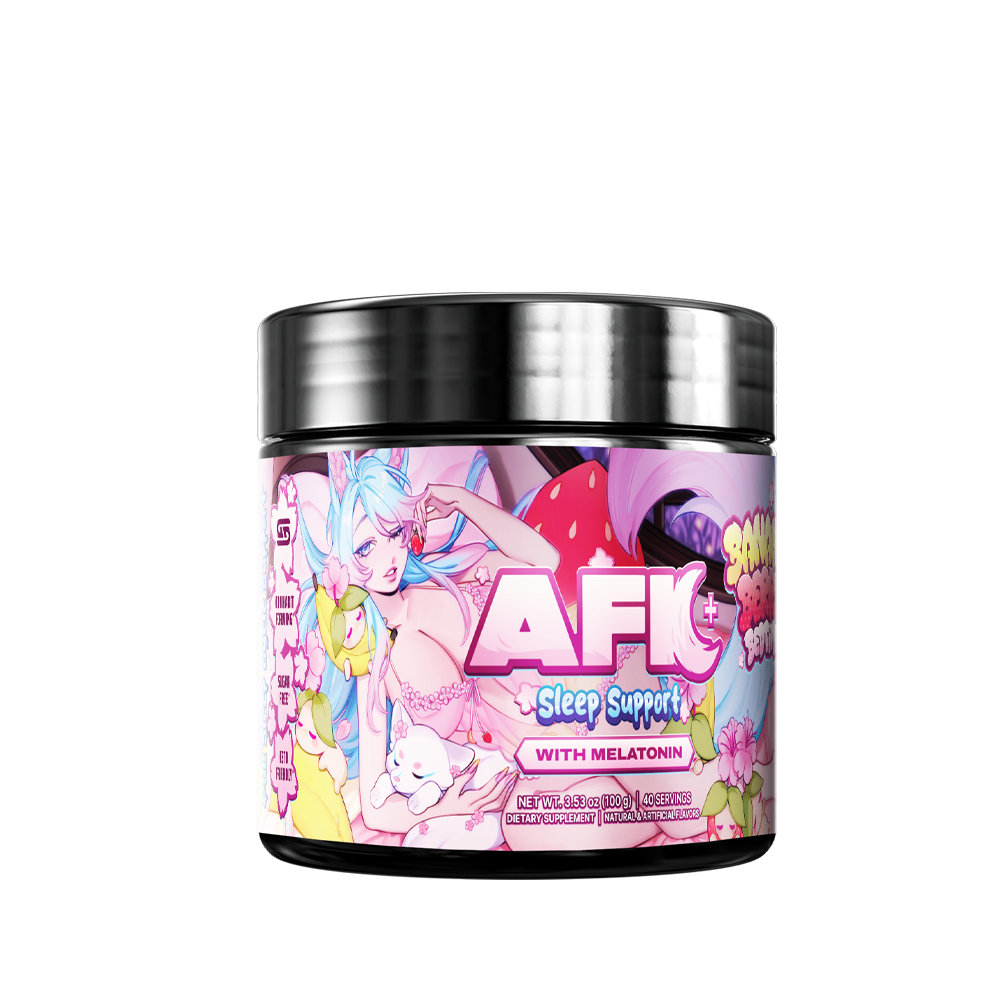 AFK+ (with Melatonin): Bananaberry Bedtime by Silvervale - 40 Servings - Gamer Supps