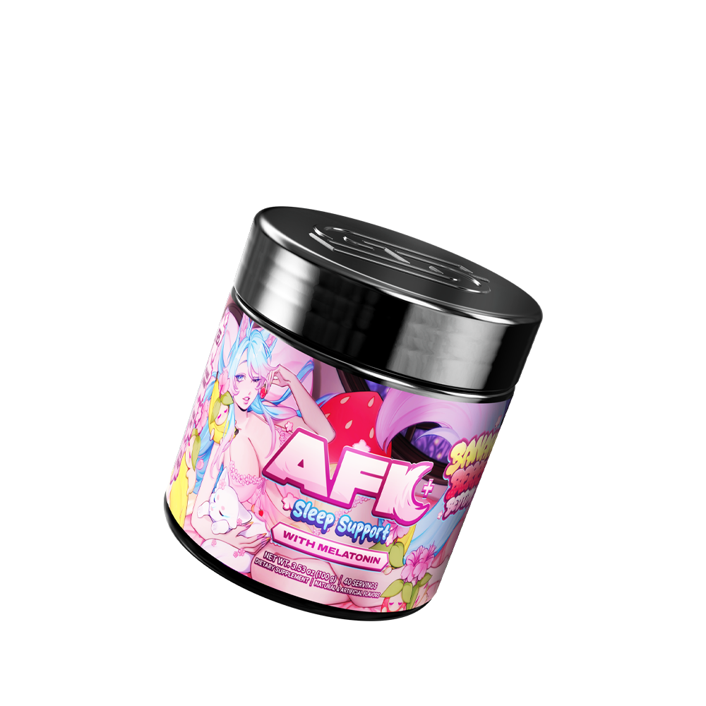AFK+ (with Melatonin): Bananaberry Bedtime by Silvervale - 40 Servings - Gamer Supps