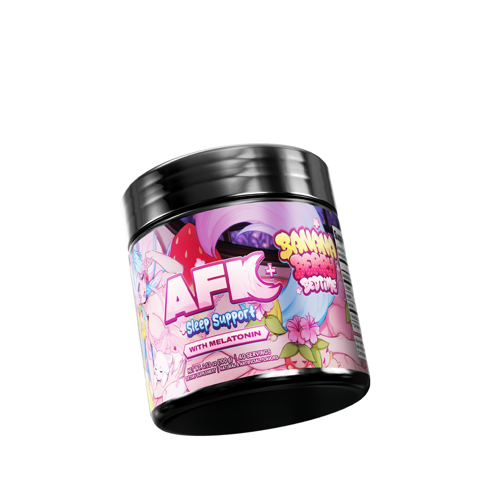 AFK+ (with Melatonin): Bananaberry Bedtime by Silvervale - 40 Servings - Gamer Supps