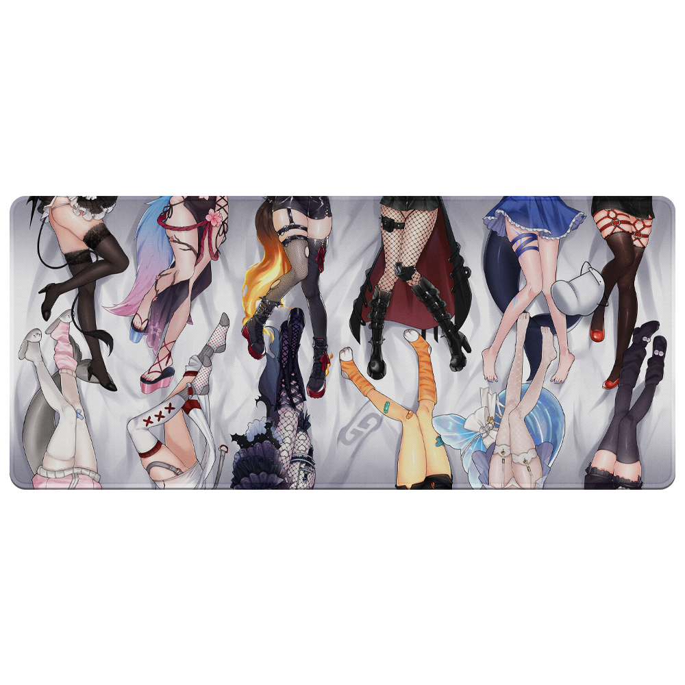 Anime Girl Thigh Vtuber Mouse Pad - Gamer Supps