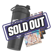 Matte black metal shaker cup with "Waifu Cups" logo and cat ear-shaped accents on the lid.