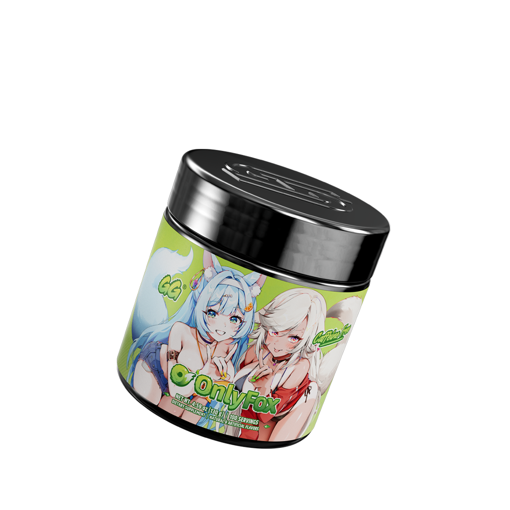 OnlyFox GG by FoxyReine Caffeine Free - 100 Servings - Gamer Supps