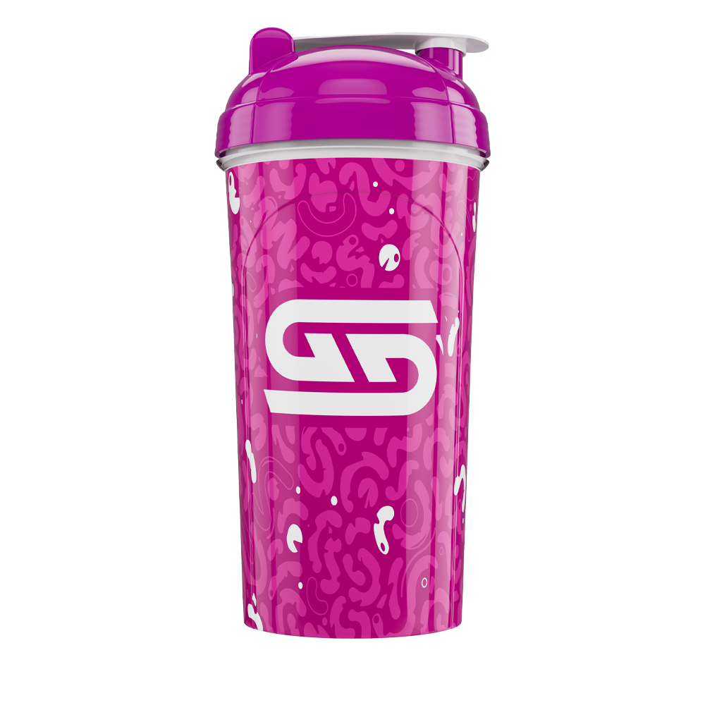 24oz All Over Print Shaker - Purple Amoeba - Gamer Supps