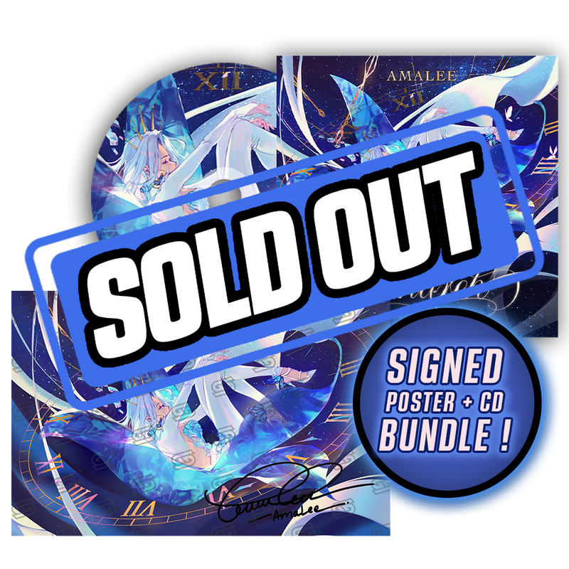 AmaLee: Signed CD + Poster Bundle - Gamer Supps