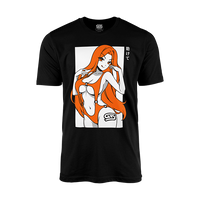Waifu Shirt S3.1: Lifesaver - S / Schwarz
